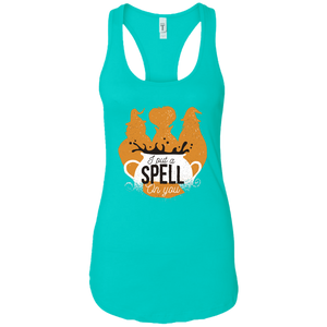 I Put A Spell On You  Racerback Tank Top - [evil-amy-s-terror-shop]