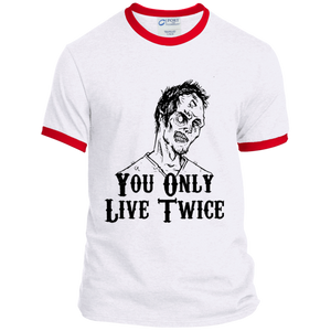 You Only Live Twice Ringer Tee - [evil-amy-s-terror-shop]