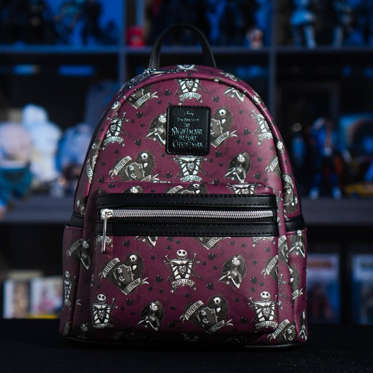 The Nightmare popular Before Christmas Eternal Love Mini Backpack