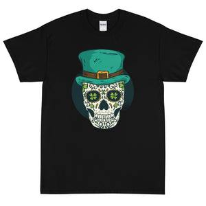 St. Patrick's Skull Short Sleeve T-Shirt
