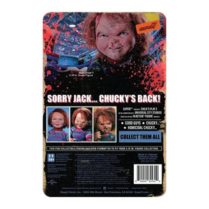 Child's Play Evil Chucky (Blood Splatter) 3 3/4-inch ReAction Figure