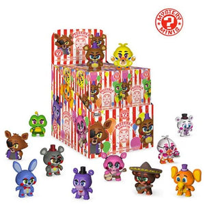 Five Nights at Freddy's Mystery Minis boxes