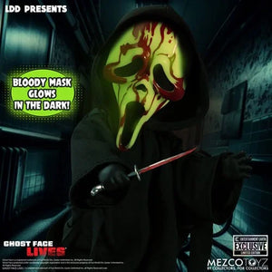 LDD Present Ghost Face Bloody Glow-in-the-Dark Edition 10-Inch Doll