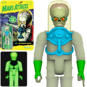 Mars Attacks The Invasion Begins (Glow) 3 34-Inch ReAction Figure