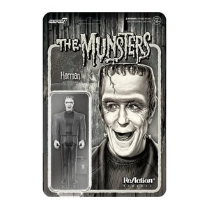 Munsters Herman (Grayscale) 3 3/4-Inch ReAction Figure