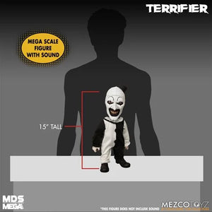 Terrifier: Art the Clown with Sound MDS Mega Scale 15-Inch Doll