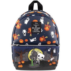 The Nightmare Before Christmas This is Halloween All-Over Print Funko Pop! Mini-Backpack