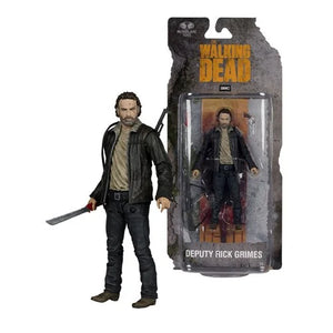 The Walking Dead Wave 1 Deputy Rick Grimes 5-Inch Scale Action Figure