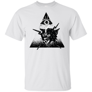 Three Eyed Cat T-Shirt - [evil-amy-s-terror-shop]