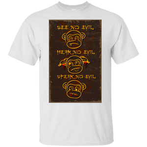 Monkey Evil T-Shirt - [evil-amy-s-terror-shop]