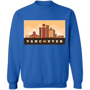 Vancouver Fall Landscape Pullover Sweatshirt - [evil-amy-s-terror-shop]
