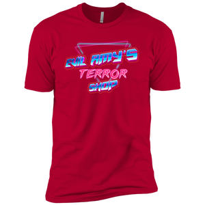 Evil Amy's Terror Shop Original 80's Theme Short Sleeve T-Shirt - [evil-amy-s-terror-shop]
