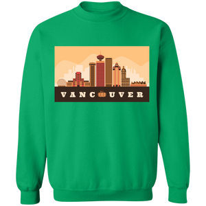 Vancouver Fall Landscape Pullover Sweatshirt - [evil-amy-s-terror-shop]