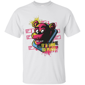 Five Nights At Freddys It's Time To Play Youth T-Shirt - [evil-amy-s-terror-shop]