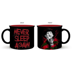 Nightmare on Elm Street Never Sleep Again 20 oz. Ceramic Camper Mug