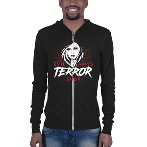 Evil Amy's Terror Shop Unisex Zip Hoodie - [evil-amy-s-terror-shop]