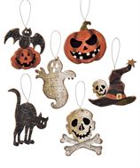 Halloween Wooden Ornaments - [evil-amy-s-terror-shop]